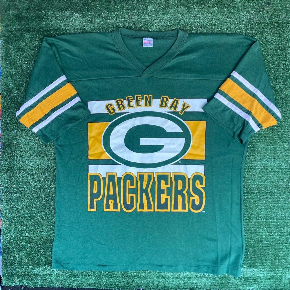 Vintage 80s Green Bay Packers Shirt NFL Football Logo Tee